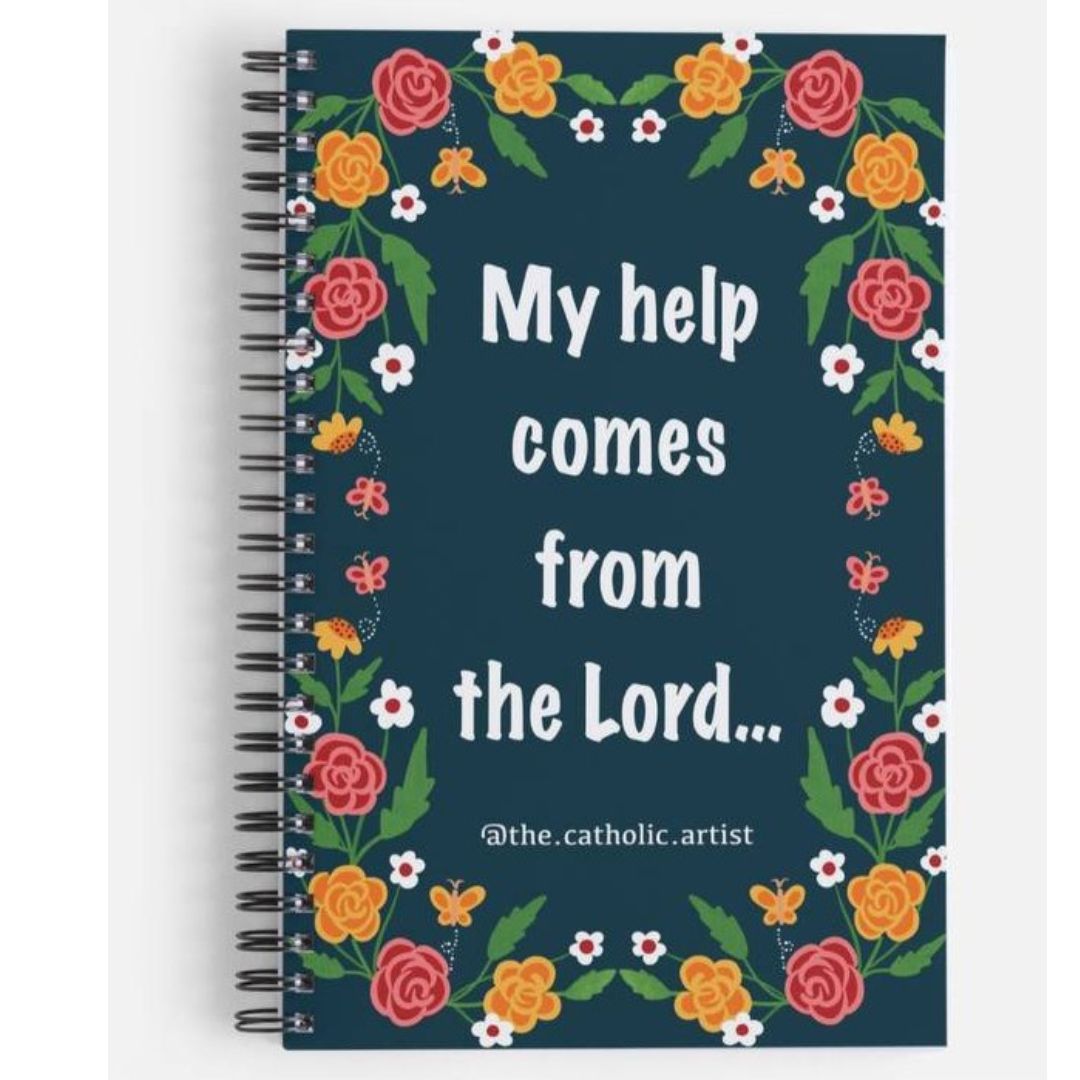 Notebook- My Help comes from the Lord