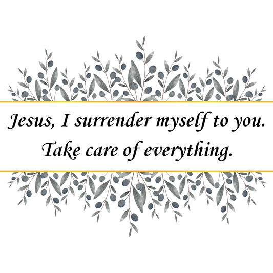 Vinyl Sticker- Surrender