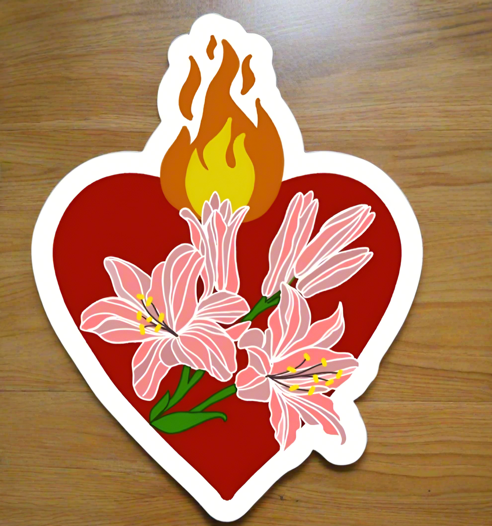 Vinyl Sticker- Chaste Heart of St. Joseph