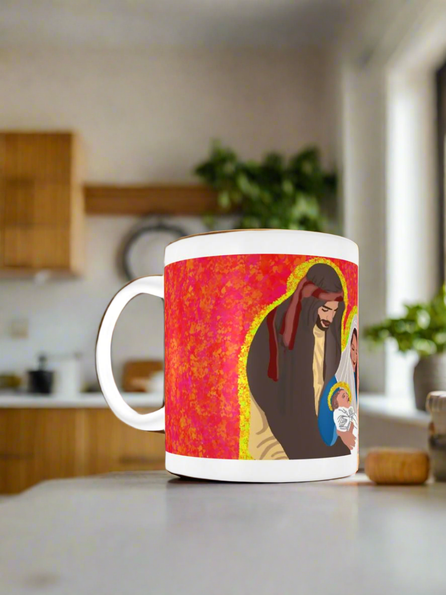 Mug- O come let us adore Him